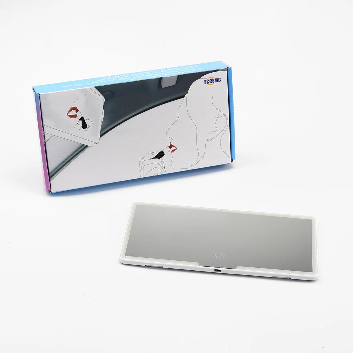 Rechargeable Car Makeup Mirror